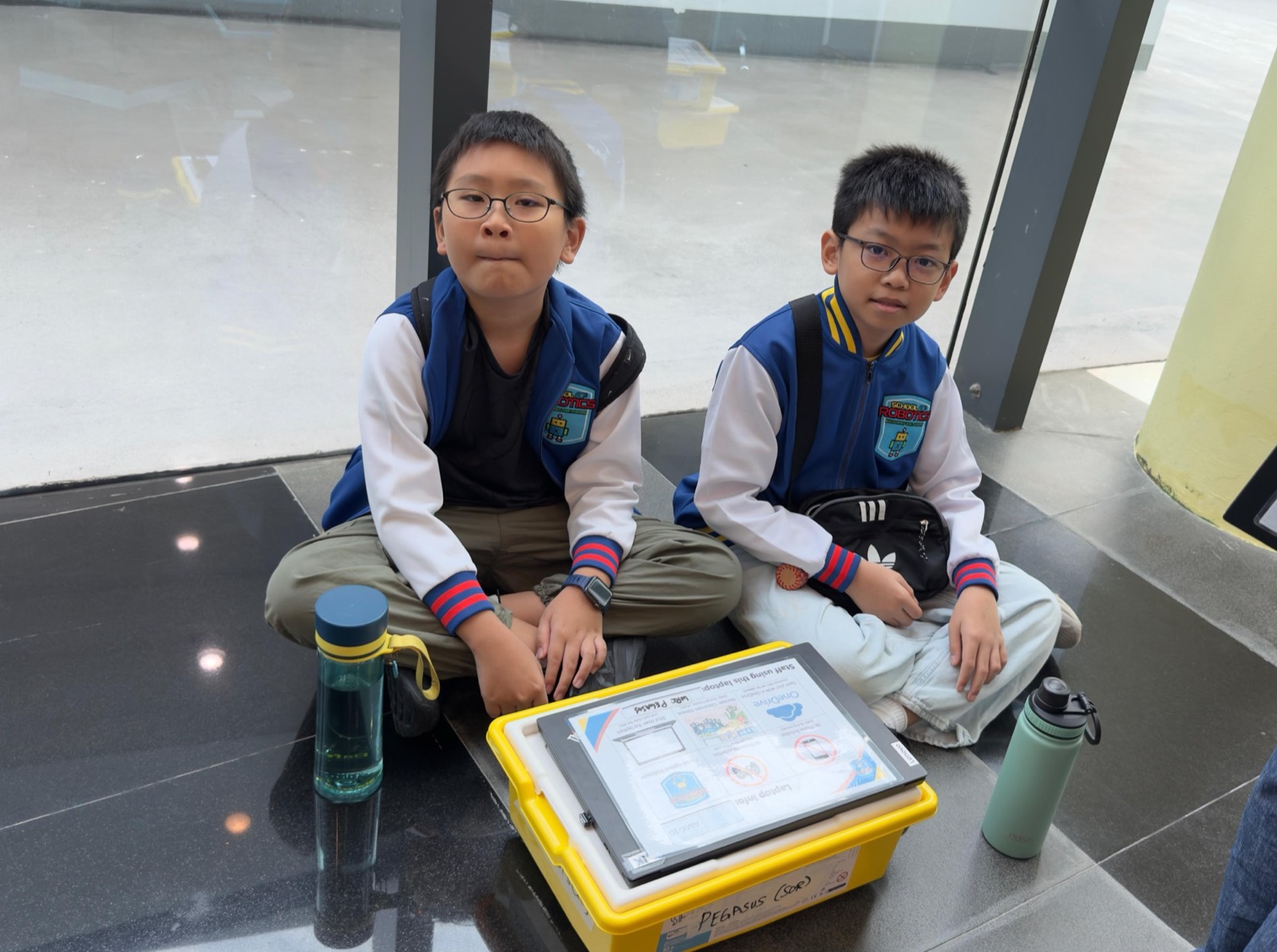 Khoi with his WRO Team Pegasus